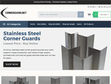 Tablet Screenshot of cornerguard.net